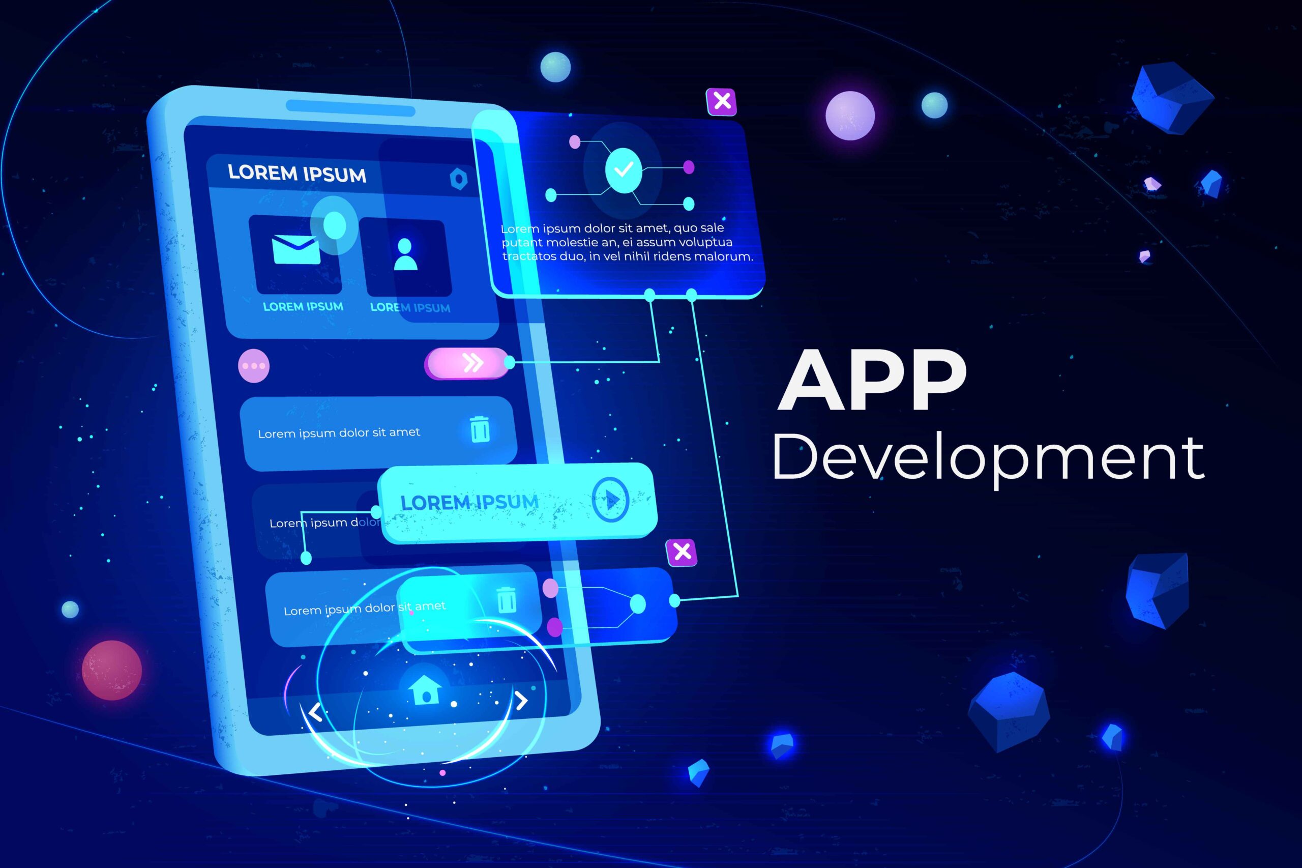 PHP app development
